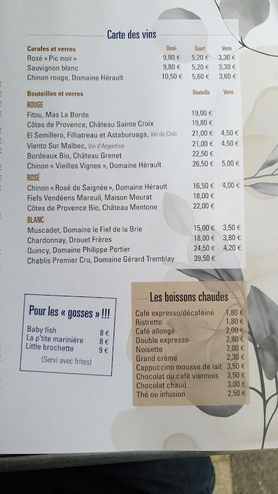 Restaurant Le Maëmi - Menu Image 2